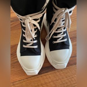 Rick Owens DRKSHDW Abstract Sneakers Sz 39